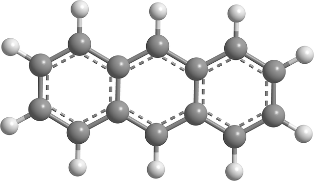 anthracene PAH Molecule