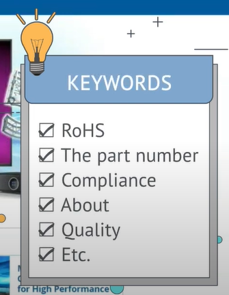RoHS Keywords Research